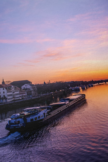 Ins Abendrot